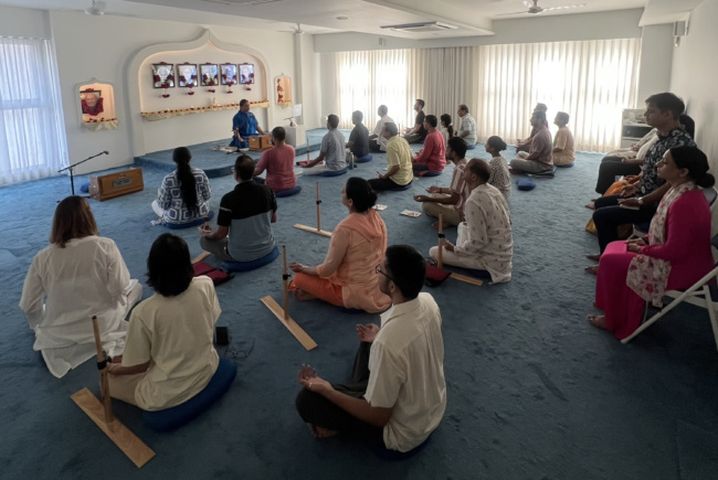 Jesus and Babaji painting